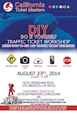 DIY Traffic Ticket Workshop primary image