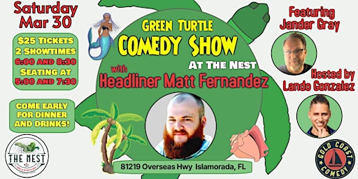 Primaire afbeelding van Green Turtle Comedy Show