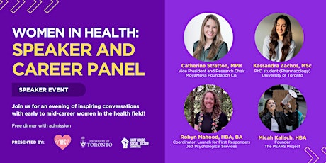 Women in Health: Speaker and Career Panel