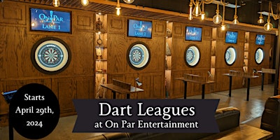 Dart league at On Par Entertainment!
