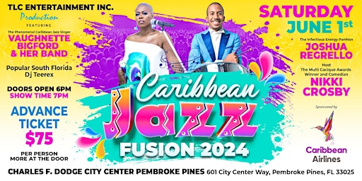 Imagen principal de An evening of Jazz and Steel Caribbean style.