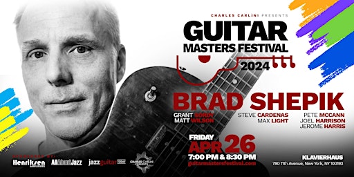 Imagem principal de Guitar Masters Festival: Steve Cardenas, Joel Harrison, Brad Shepik