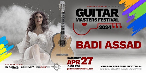 Imagen principal de Guitar Masters Festival: Badi Assad