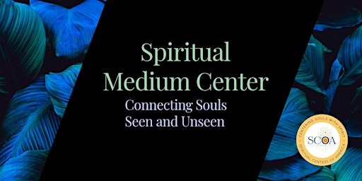 SUN, May 19: Spiritual Medium Center Message Gathering - 3PM CST  ~ Free primary image