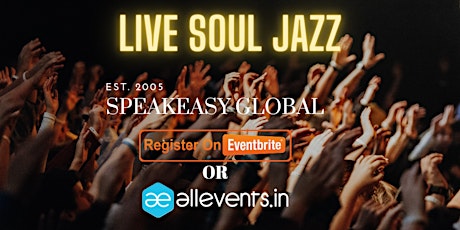 VENDORS REGISTRATION (non-audience): Soul Jazz Shows