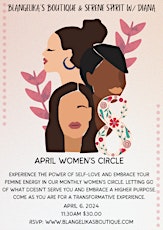 APRIL WOMEN'S CIRCLE