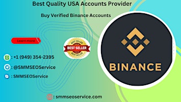 Primaire afbeelding van Buy Verified Binance Accounts USA