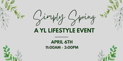 Primaire afbeelding van Simply Spring - A YL Lifestyle Event