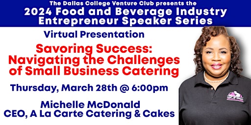 (Online) Savoring Success: Navigating Challenges in Small Business Catering primary image
