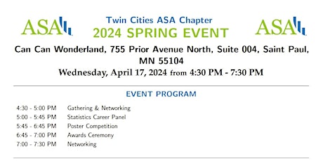 Twin Cities ASA Chapter 2024 SPRING EVENT