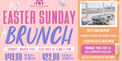 Imagen principal de Easter Sunday Brunch at Shell Harbor