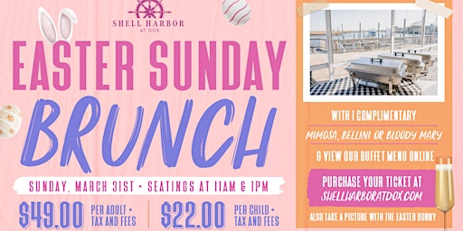 Primaire afbeelding van Easter Sunday Brunch at Shell Harbor