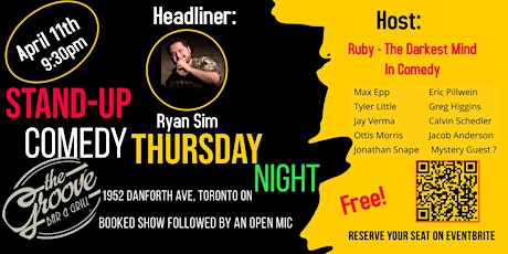 Stand-Up Comedy Thursday NIght!