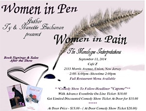 Women in Pen Presents Women in Pain: The Monologue Interpretations primary image