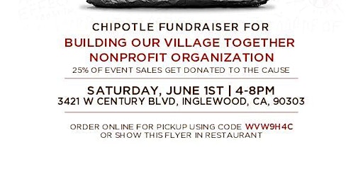 Chipotle Fundraiser primary image