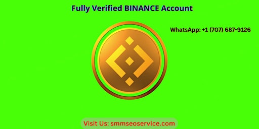 Primaire afbeelding van Top Best 3 Sites to Buy Verified Binance Accounts In This Year