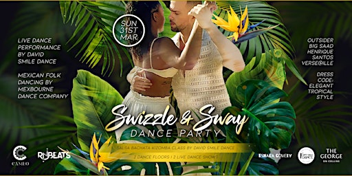 Immagine principale di Swizzle and Sway Dance Party - Easter Edition 