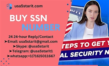 Buy SSN Number