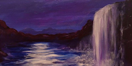 Waterfall Beach - Paint and Sip by Classpop!™