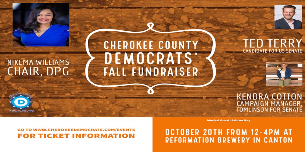 Cherokee Democrats Fall Fundraiser