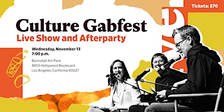 Slate Presents: Culture Gabfest Live in LA primary image