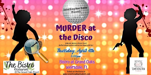 Hauptbild für MURDER at the Disco - an interactive disco murder mystery dinner event