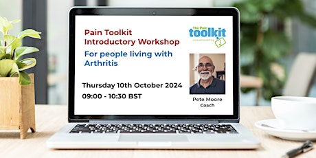 Pain Toolkit - Introductory workshop for people living with arthritis