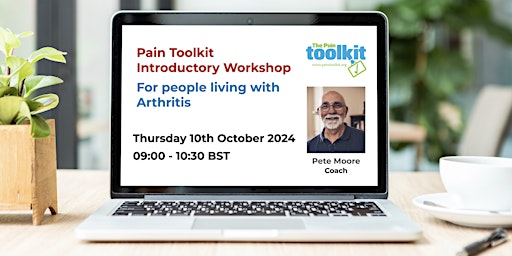 Hauptbild für Pain Toolkit - Introductory workshop for people living with arthritis