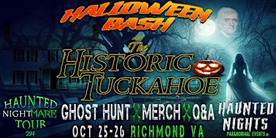 HNPE Presents "5th Annual Halloween Bash at The Historic Tuckahoe" primary image