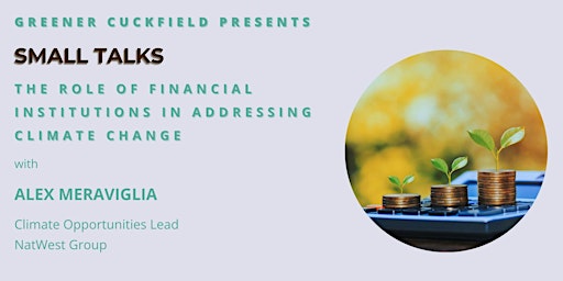 Hauptbild für The Role of Financial Institutions in Addressing Climate Change