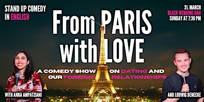 Imagen principal de From Paris with Love | Stand Up Comedy in English
