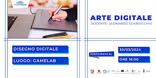 Game Changer - Workshop - Arte Digitale - 30/03/2024 primary image