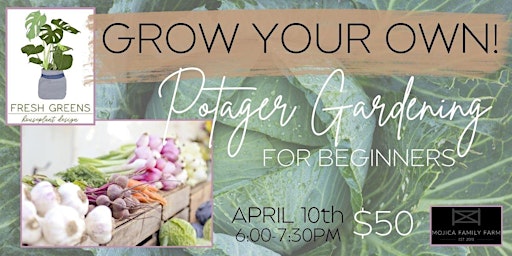 Grown Your Own! Potager Gardening for Beginners primary image