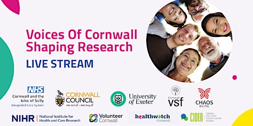 Primaire afbeelding van Voices of Cornwall Shaping Research - Live Stream