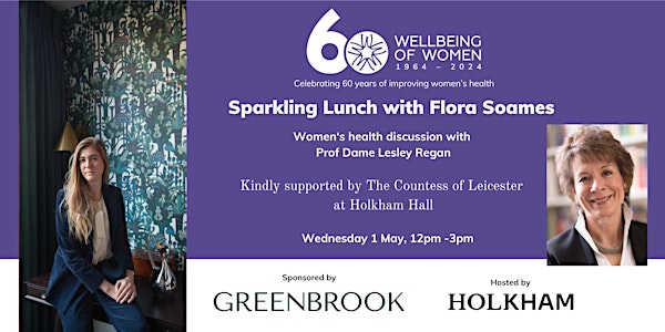 Sparkling lunch with Flora Soames