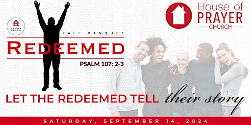 Alpha Ministries Redeemed 2024 Fall Banquet  primärbild