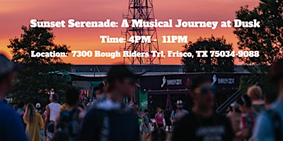 Sunset Serenade: A Musical Journey at Dusk primary image