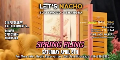 Primaire afbeelding van LET'S NACHO | SPRING FLING Edition