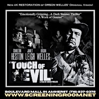 TOUCH OF EVIL (New 4K Restoration) on the Big Screen!  (Fri May 3- 7:30pm) primary image