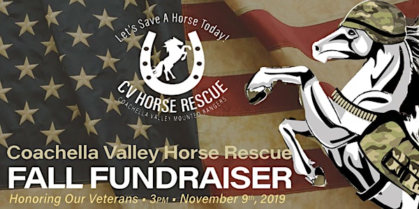 Coachella Valley Horse Rescue Fall Fundraiser