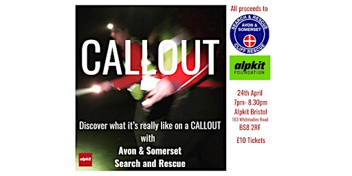 Image principale de Call Out Evening with Avon and Somerset Search and Rescue