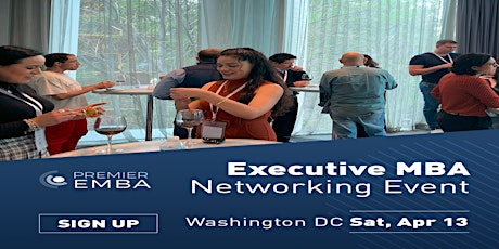Premier EMBA Networking Event Washington DC primary image