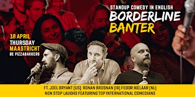 Primaire afbeelding van Borderline Banter - English Stand-up Comedy