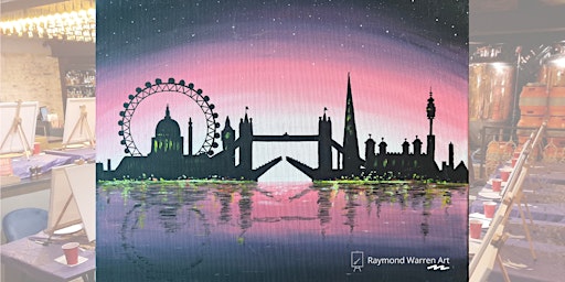 Immagine principale di Worthing Paint Night - 'London Lights' 