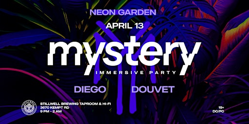 MYSTERY PARTY: Neon Garden primary image