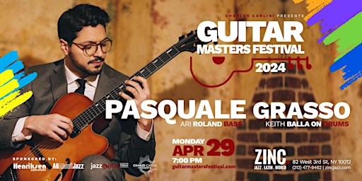 Immagine principale di Guitar Masters Festival: Pasquale Grasso 