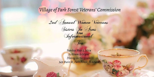 Imagem principal do evento Women Veterans Informational Tea