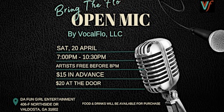 VocalFlo Presents: Bring The Flo' Open Mic