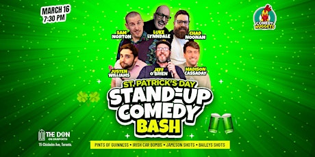 Imagem principal de St. Patrick's Day Stand-Up Comedy Bash