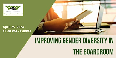Imagen principal de Improving Gender Diversity in the Boardroom